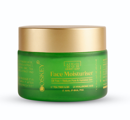 Tea Tree, Heartleaf Moisturiser & Hyaluronic Acid