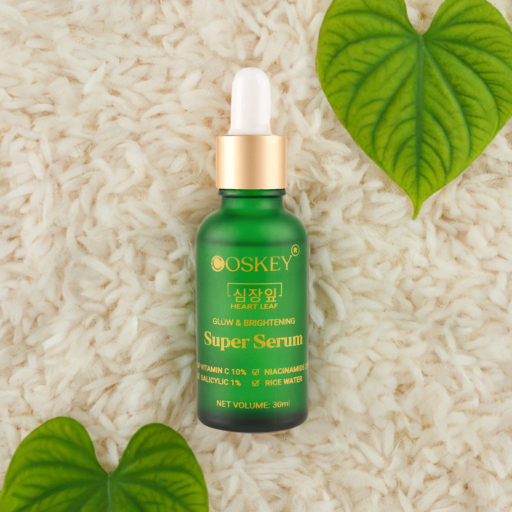 Super Glow Heartleaf Serum with 10% Vitamin C & Rice Water